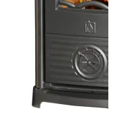 PLAMEN Litinová krbová kamna MAESTRAL N - tmavě hnědá (4)