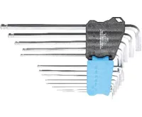 BGS Sada zahnutých klíčů, velmi dlouhé, palcové velikosti, vnitřní šestihran / vnitřní šest (1)