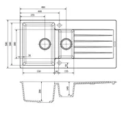 Reginox Harlem 1000.10 White pure (5)