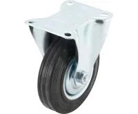 BGS Kolečko pogumované, průměr 125 mm, pevné