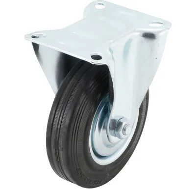 BGS Kolečko pogumované, průměr 125 mm, pevné