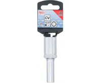 BGS Hlavice nástrčná 1/2" 12,5 mm 12ti hranná, prodloužená, 8 mm (2)