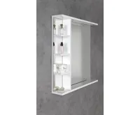 AQUALINE KORIN STRIP zrcadlo s LED osvětlením a policemi 80x70x12cm (4)