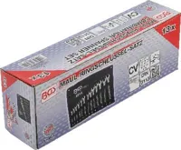 BGS Sada očkoplochých klíčů, s funkcí ráčny na straně vidlice, 8 – 21 mm, 13dílná (4)