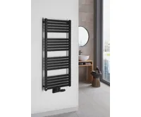 BRUCKNER GRUNT otopné těleso rovné 500x1050mm, středové připojení, černá mat (3)