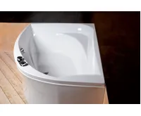 POLYSAN TANYA L asymetrická vana 160x120x49cm, bílá (4)