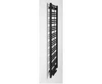 BRUCKNER ALBRECHT otopné těleso 400x1570 mm, středové připojení, černá mat (2)