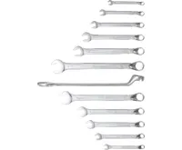 BGS Klíče očkoploché vyhnuté,6 - 22mm,12dílů,v tašce (1)