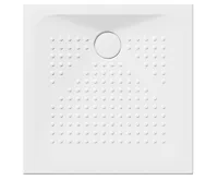 GSI Keramická sprchová vanička, čtverec 80x80x4cm, bílá ExtraGlaze GSI Keramická sprchová vanička, čtverec 80x80x4cm, bílá ExtraGlaze