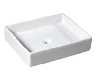 ISVEA PURITY keramické umyvadlo na desku, 50x42cm, bílá ISVEA PURITY keramické umyvadlo na desku, 50x42cm, bílá