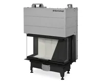 ROMOTOP Krbová vložka HEAT C 3G L 80.52.31.26 třístranné s výsuvnými dvířky a děleným sklem, Černý Igniton ROMOTOP Krbová vložka HEAT C 3G L 80.52.31.26 třístranné s výsuvnými dvířky a děleným sklem, Černý Igniton