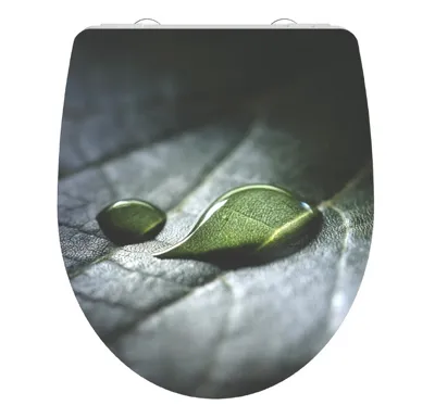 Schütte WC sedátko RAINDROP | Duroplast HG, Soft Close