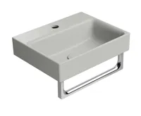 GSI NUBES keramické umývátko 40x32cm, broušená spodní hrana, cenere mat (5)