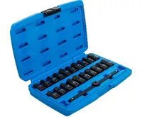 BGS Hlavice zástrčné 3/8" na olejové vany, tvrzené, sada 21 dílů (1)