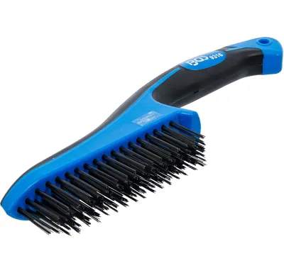 BGS Kartáč drátěný s plastovou rukojetí, 282 mm