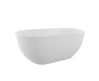 POLYSAN REDUTA volně stojící vana litý mramor 150x75x58cm, bílá POLYSAN REDUTA volně stojící vana litý mramor 150x75x58cm, bílá