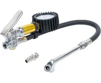 BGS Sada pro huštění pneumatik s manometrem, 0 – 15 barů (2)