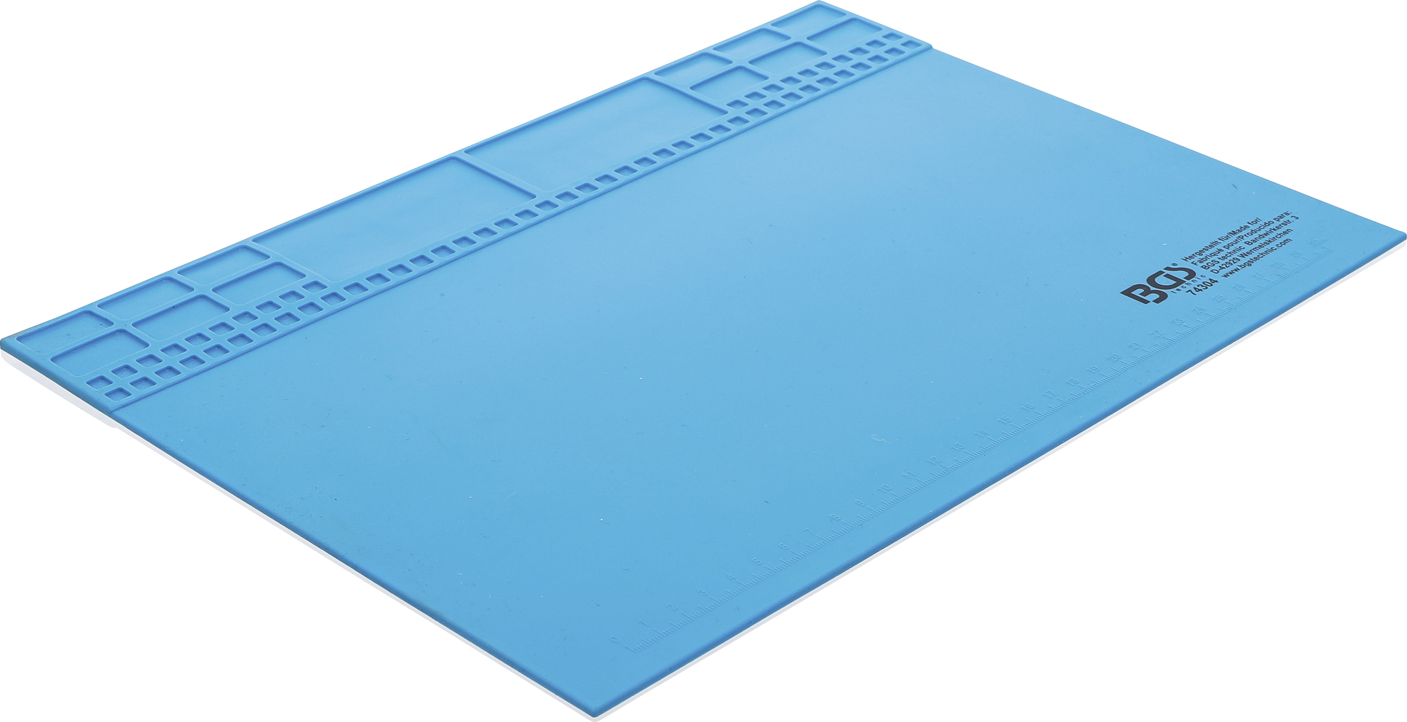 Bgs silikonová pracovní podložka , magnetická , 350 x 245 x 3 mm