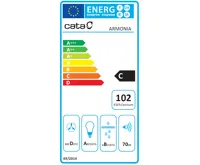 CATA Odsavač par ARMONIA 60 Nerez, 60cm (4)