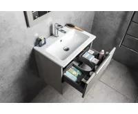 SAPHO CIRASA umyvadlová skříňka 58x54x39cm, dub stříbrný (4)