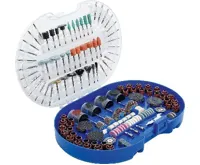 BGS Sada brusných a lešticích kotoučů a vrtáků pro nářadí s vysokými otáčkami, 315dílná (1)