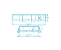 Bestway Bazén Power Steel Frame 4,88 x 3,05 x 1,07 m - 56448 (2)