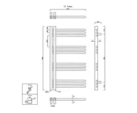 SAPHO DORLION otopné těleso 500x900mm, bílá (6)