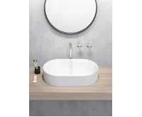 GSI KUBE X keramické umyvadlo na desku, 60x37cm, oválné, bílá ExtraGlaze (4)