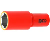 BGS VDE nástrčná hlavice šestihranná ,  12,5 mm (1/2&quot;) ,  24 mm
