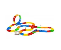 Kids World Svítící autodráha MAXI RACE 282 ks CHP5061