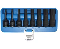 BGS Hlavice zástrčné 1/2&quot; imbus  5- 19 mm, 75 mm, tvrzené Cr-Mo