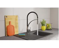 Eisl Carneo černá / lesklý chrom (22)