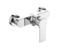 Sprchová nástěnná baterie, Dita, 150 mm, bez příslušenství, chrom