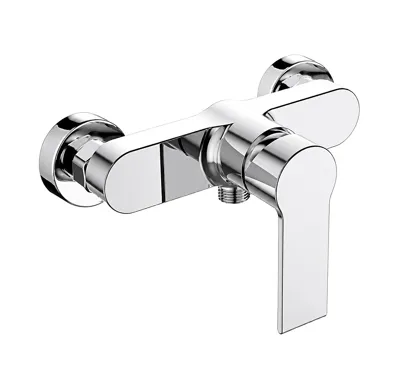 Sprchová nástěnná baterie, Dita, 150 mm, bez příslušenství, chrom
