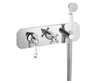 SAPHO VIENNA podomítková sprchová baterie s ruční sprchou, 2 výstupy, chrom