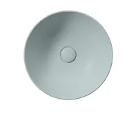 GSI NUBES keramické umyvadlo na desku průměr 40cm, ghiaccio mat (5)