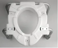 RIDDER HANDICAP WC sedátko zvýšené 10cm, s madly, bílá (7)