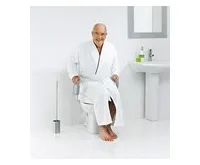 RIDDER HANDICAP WC sedátko zvýšené 10cm, s madly, bílá (1)