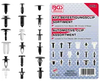 BGS Příchytky čalounění pro vozy Ford, Mazda, GM, Chrylser &amp; Nissan, 415 dílů