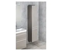 SAPHO SITIA skříňka vysoká 46,7x172x32cm, 2x dvířka, levá/pravá, dub stříbrný (1)