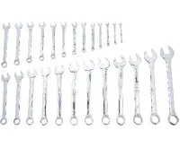 BGS Klíče očkoploché, chromované ve vysokém lesku, 6 - 32 mm, 25dílná sada (2)