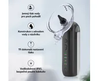 Wellife Elektrický čistič uší PURE WASH OME01 černý (3)