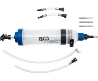 BGS Ruční pumpa, 1500 ml, se sadou adaptérů