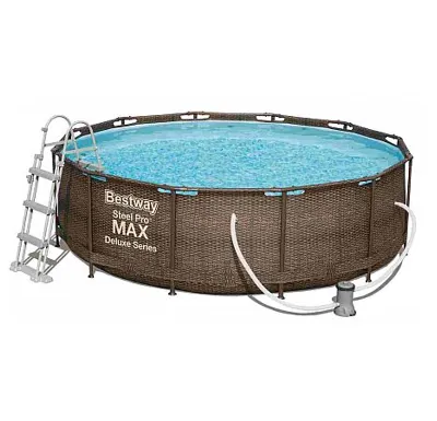 Bestway Bazén Steel Pro Max Rattan 3,66 x 1 m - 56709