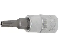 BGS Hlavice zástrčná 1/4&quot; TS-Profil TS 25 s vrtáním