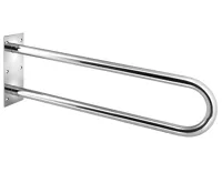 SAPHO HANDICAP opěrné pevné madlo tvar U 600mm, nerez lesk SAPHO HANDICAP opěrné pevné madlo tvar U 600mm, nerez lesk