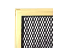 HS Flamingo Krbová mřížka 16x45 cm, mosaz (2)