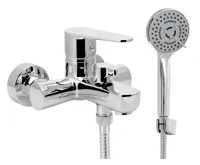 NOVASERVIS Vanová nástěnná baterie Titania Fresh ECO, 100 mm, chrom - 96025,0E