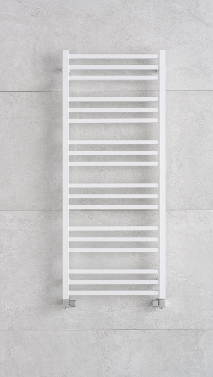 Koupelnový radiátor pmh avento 905x480mm, šedobéžová lesk