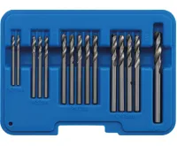 BGS Sada vrtáků pro nýtování naslepo,  HSS, 2,4–6,4 mm, 15dílná BGS Sada vrtáků pro nýtování naslepo,  HSS, 2,4–6,4 mm, 15dílná